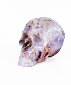 Wholesale Mini Size 1.75" Natural Crystal Skull Gemstone Statue Quartz Carving Hand Carved Mini Fluorite Skulls Crafts for Canadian Buyers