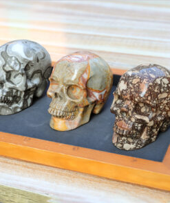 Wholesale Natural 4.5 Inch Crystal Skull Hand Carved Human Skulls Head Carving Other Crystal Crafts for Home Decor Unique Gift