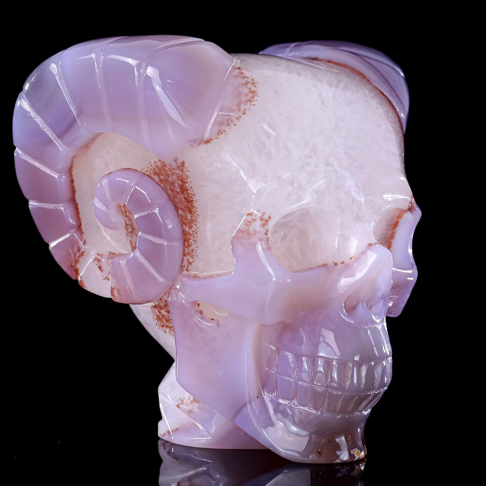 Geode Agate Skull (6)