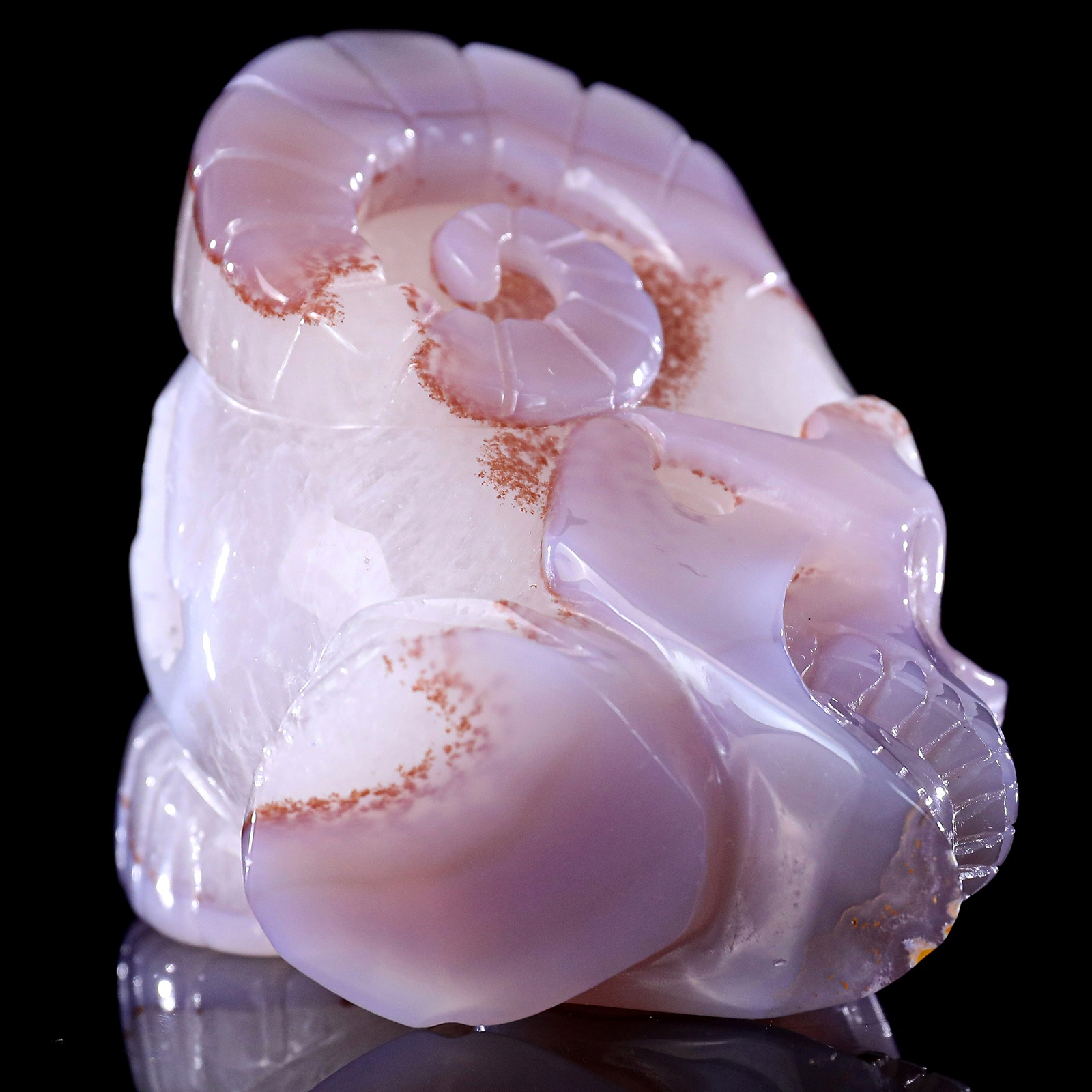 Geode Agate Skull (7)