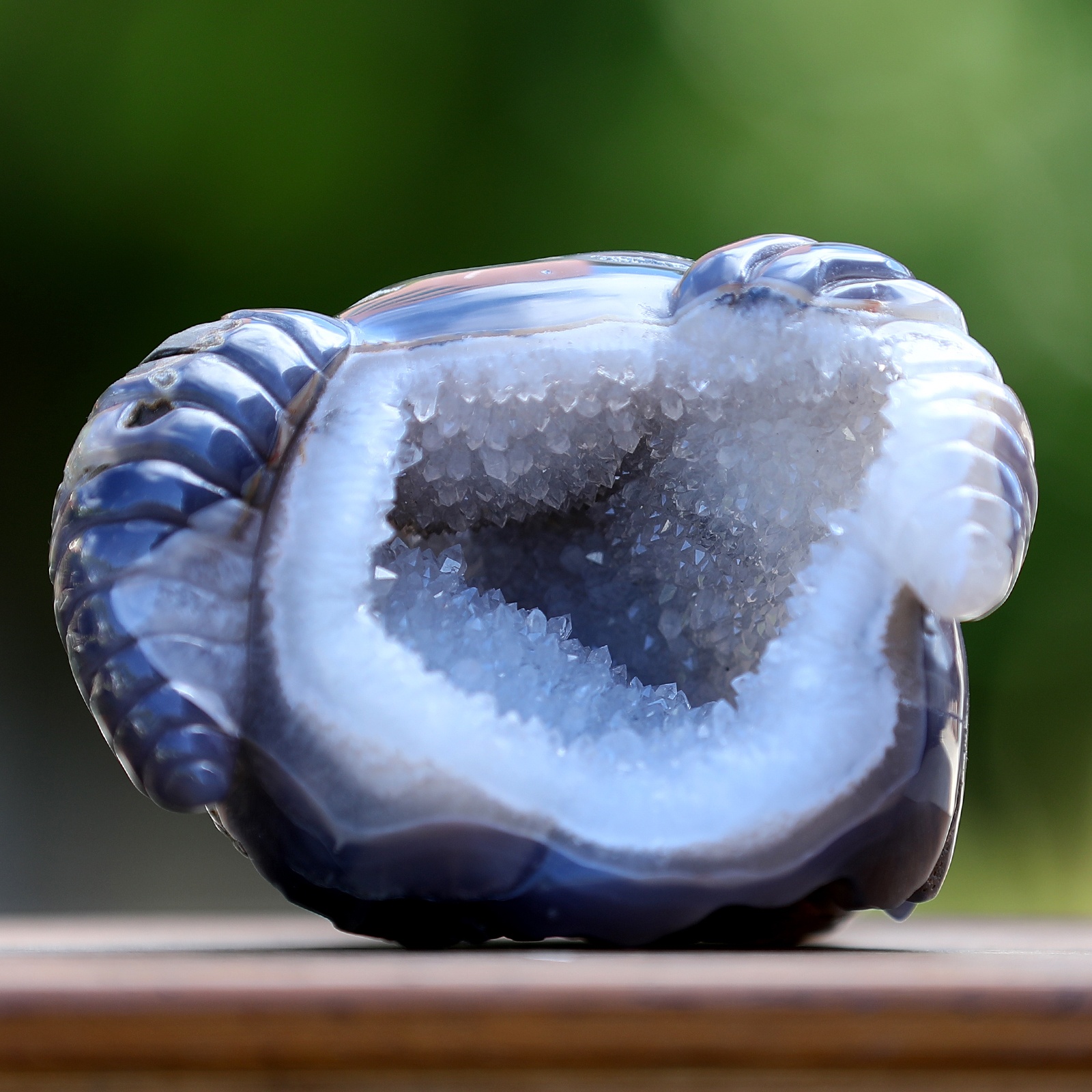 Quartz Rock Druse Skull (11)