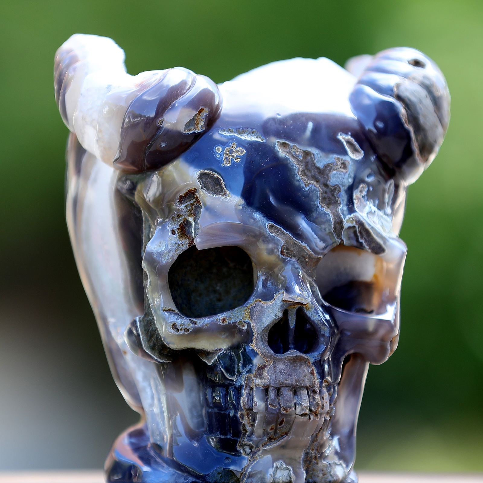Quartz Rock Druse Skull (2)