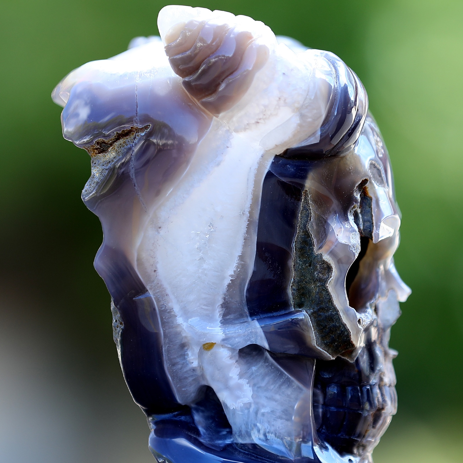 Quartz Rock Druse Skull (5)
