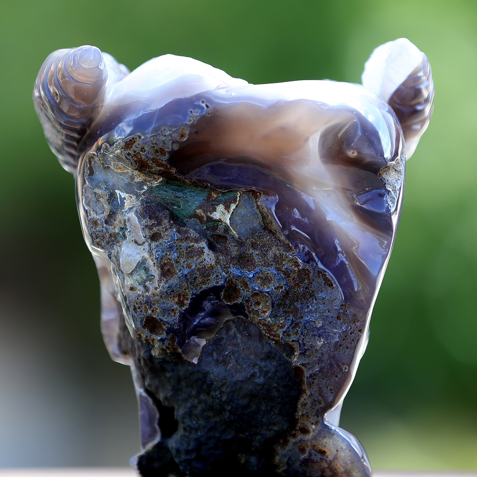 Quartz Rock Druse Skull (6)