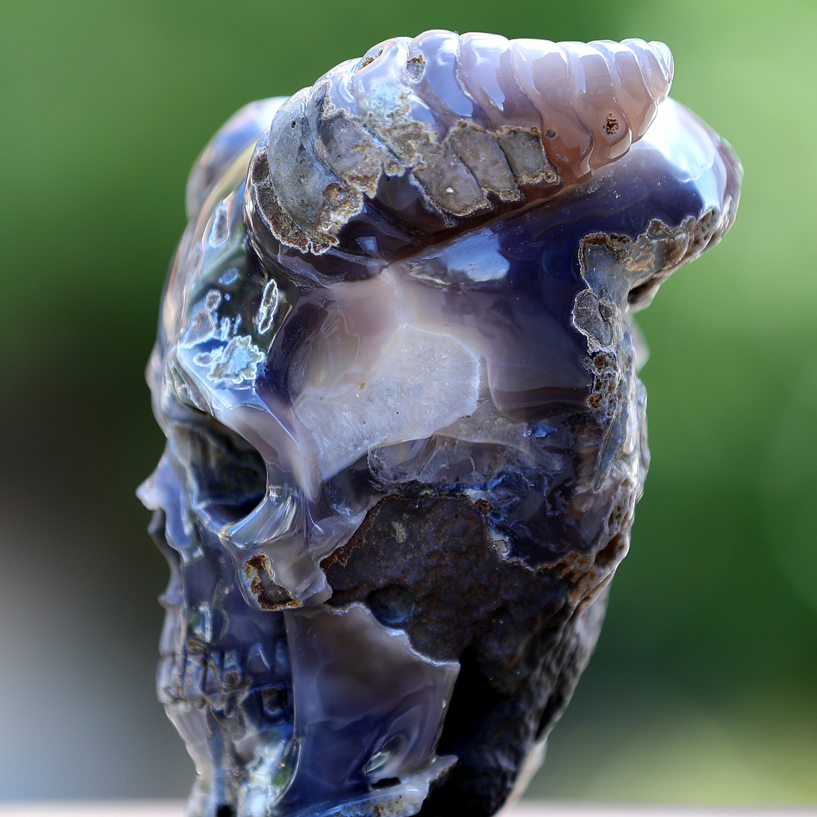 Quartz Rock Druse Skull (7)