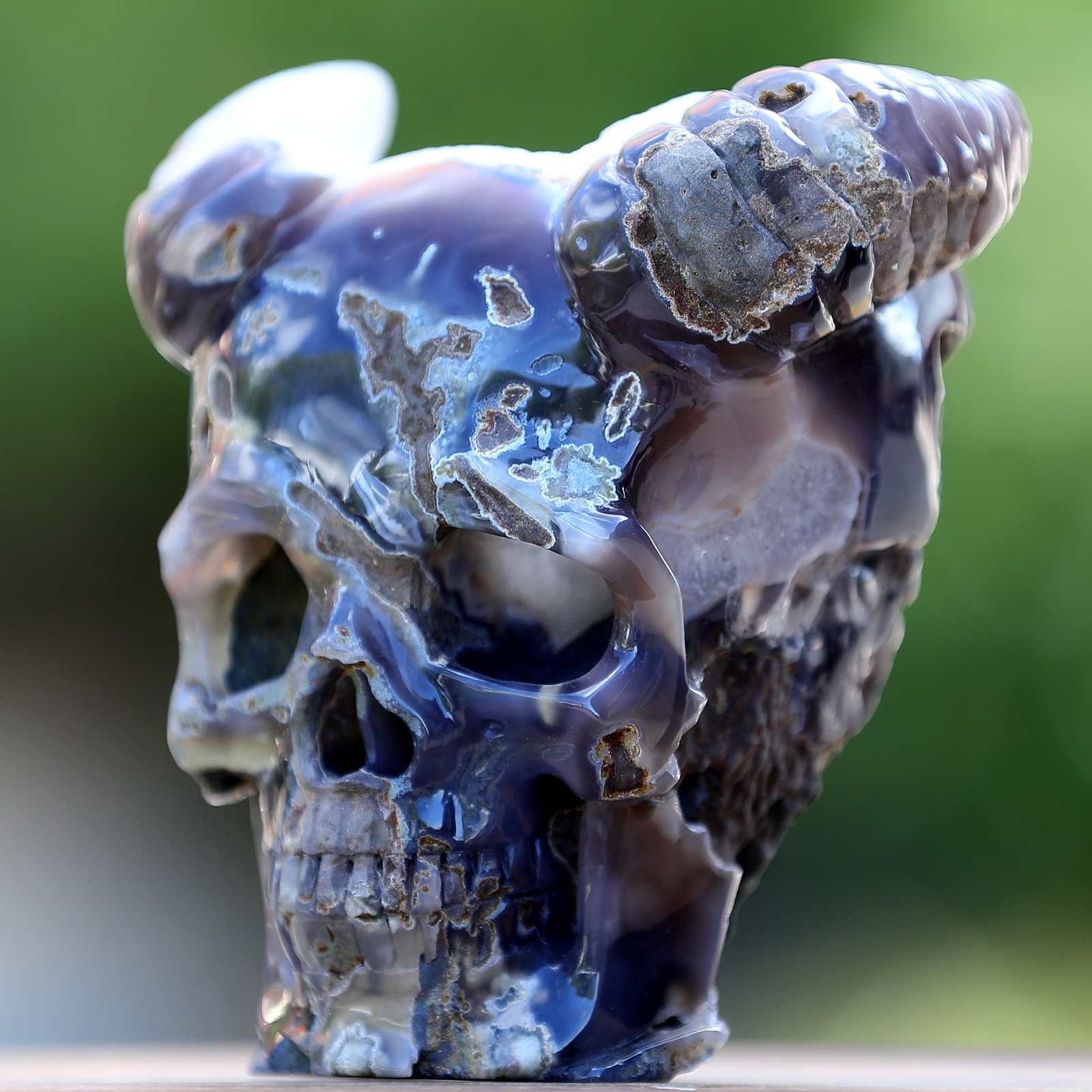 Quartz Rock Druse Skull (8)