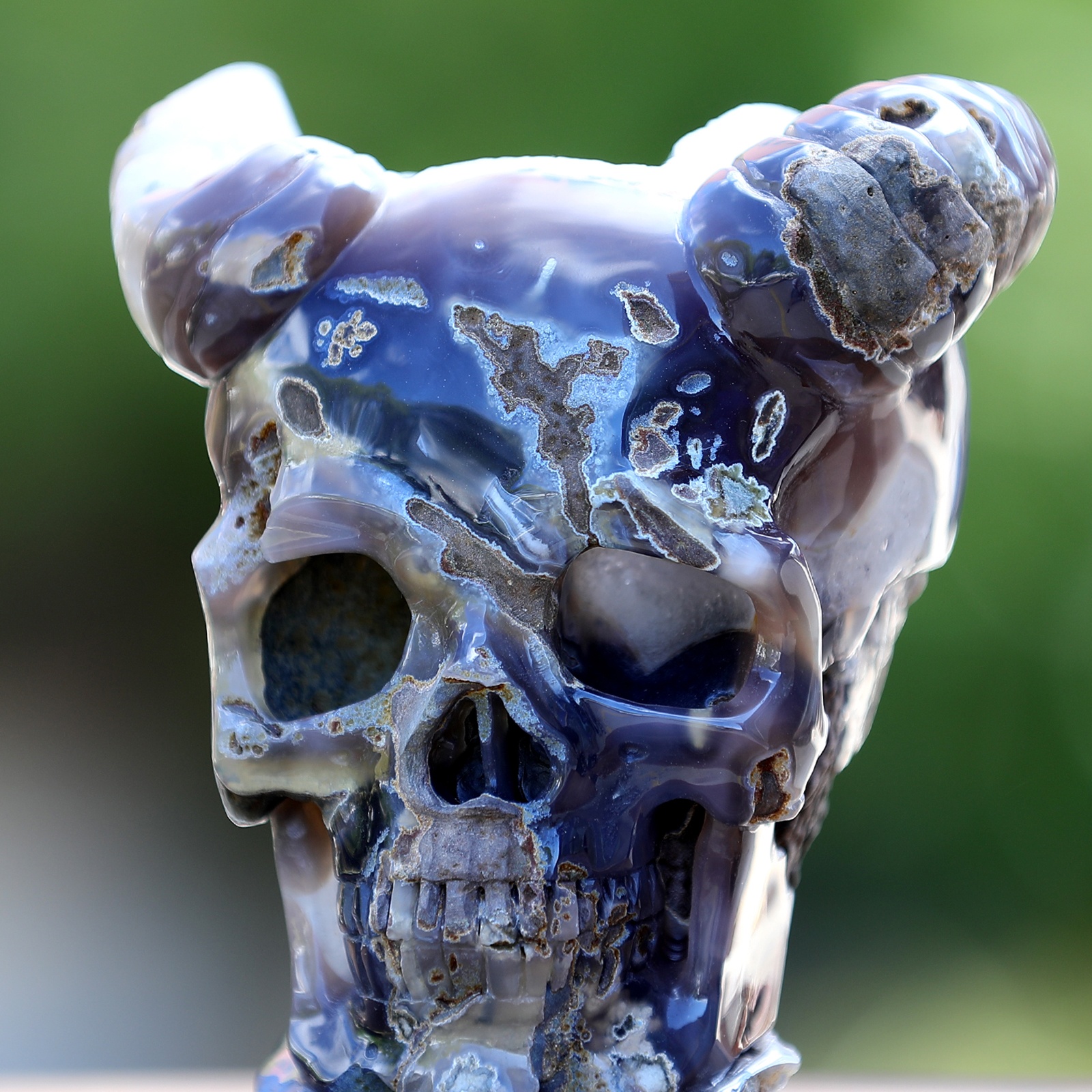 Quartz Rock Druse Skull (9)