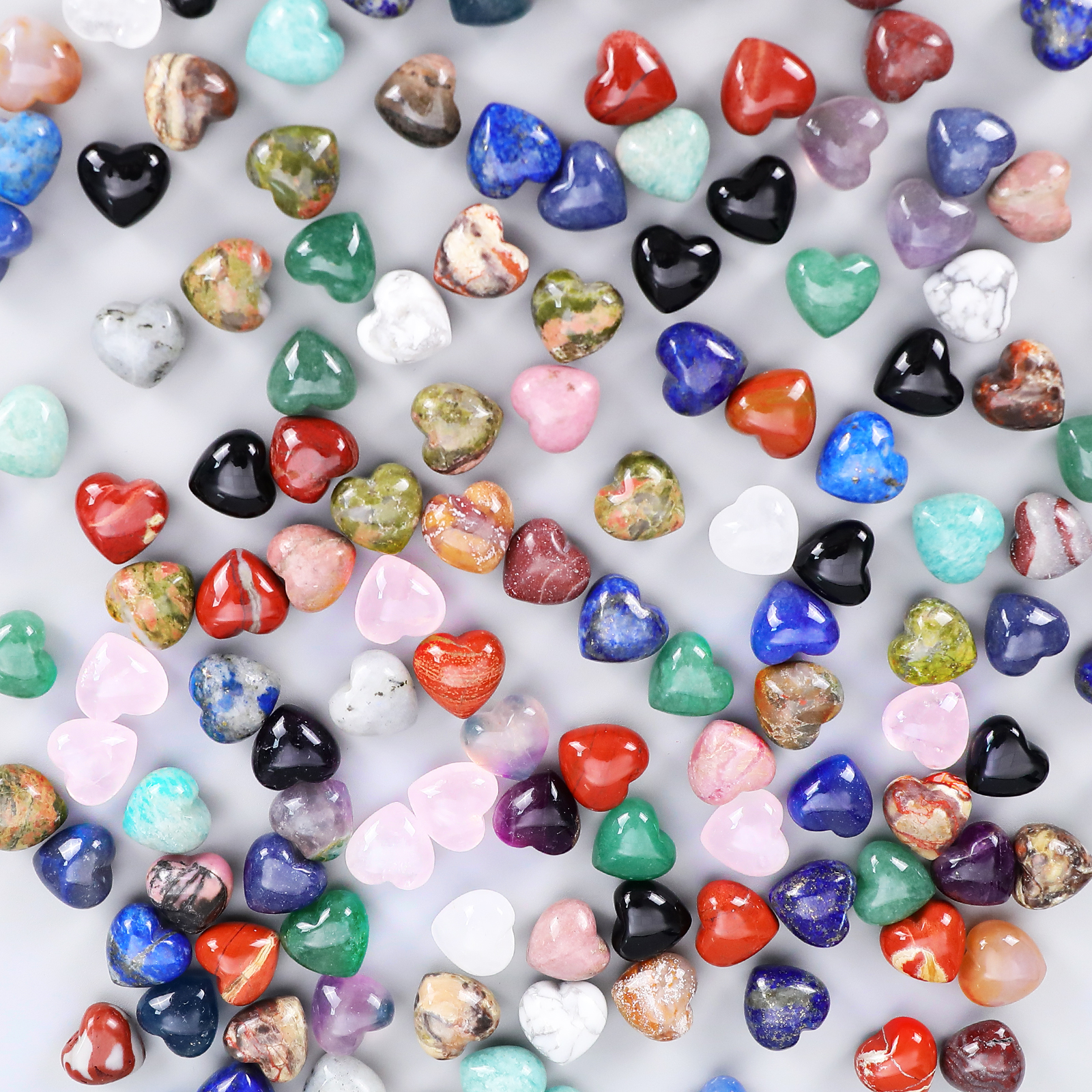 Natural crystal heart shape (2)