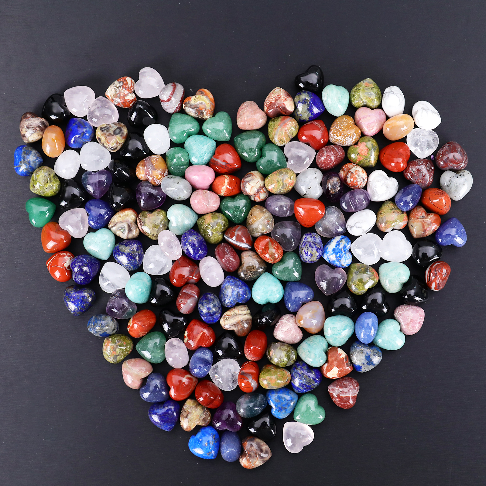 Natural crystal heart shape (4)