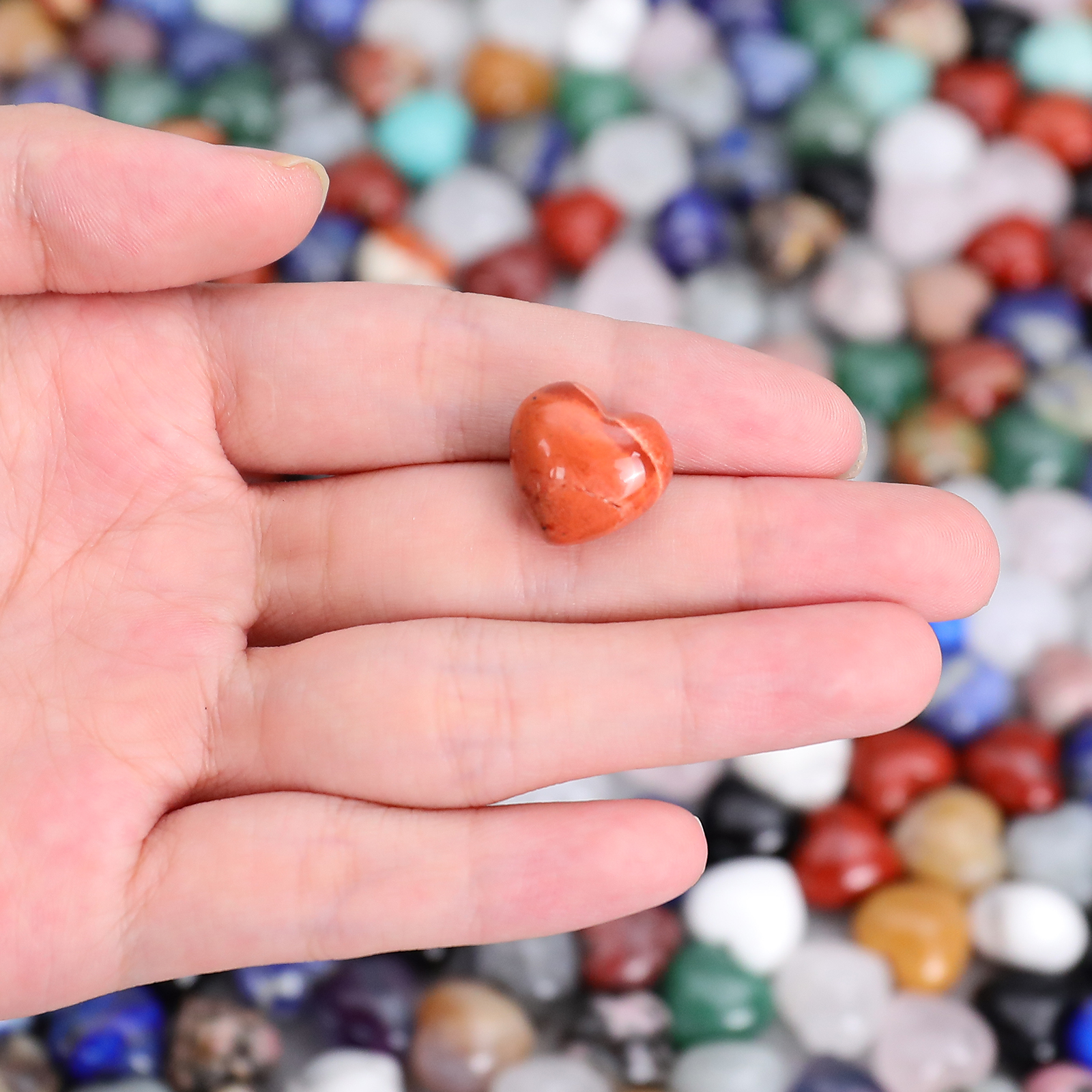 Natural crystal heart shape (7)